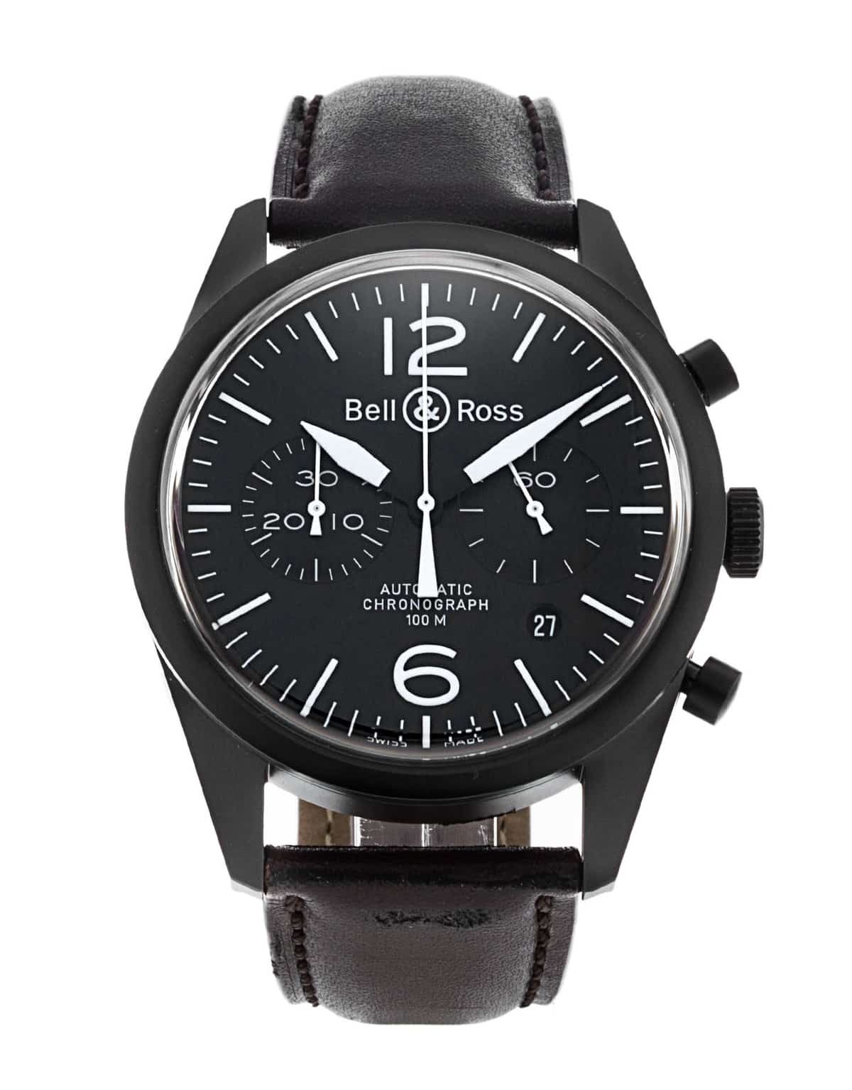 Bell and Ross Vintage 126 BRV126-BL-CA/SCA